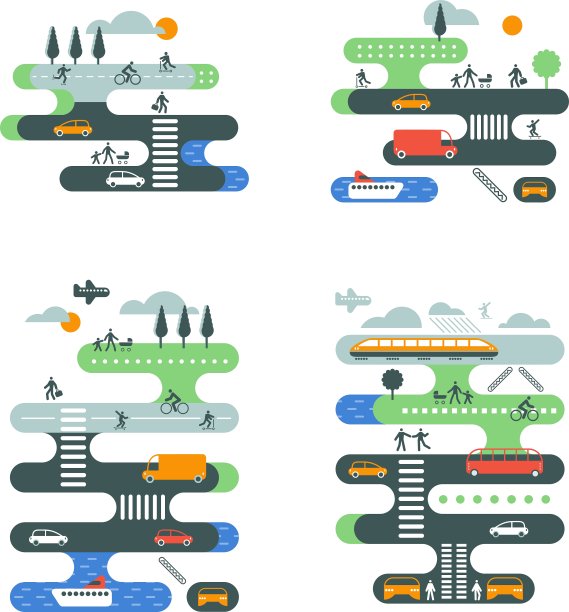 城市交通图片下载