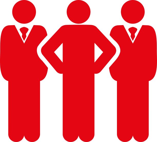 团队图标从商业双色集图片下载