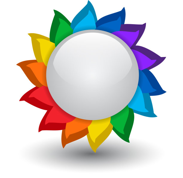 彩虹按钮图片下载