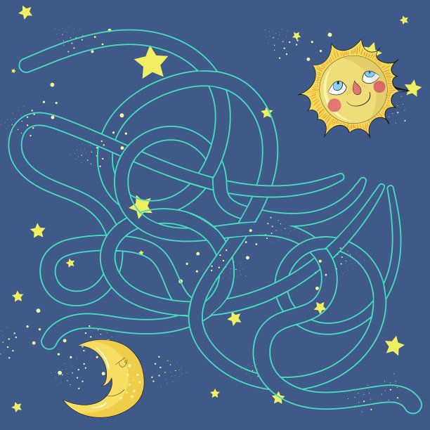 儿童寻路教育游戏图片下载