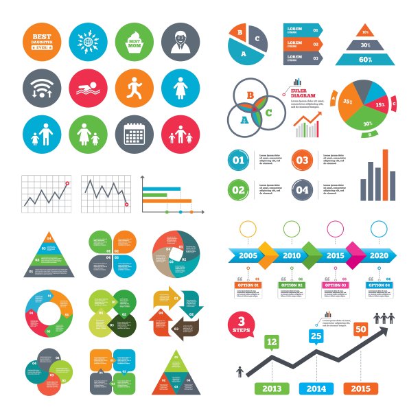 人们的家庭标志游泳人标志图片下载