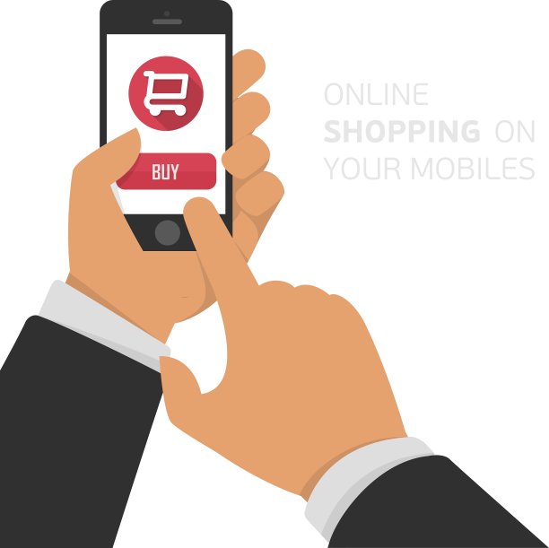 用手机在线购物图片下载