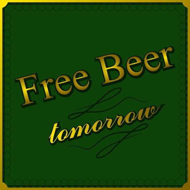 免费啤酒背景图片下载