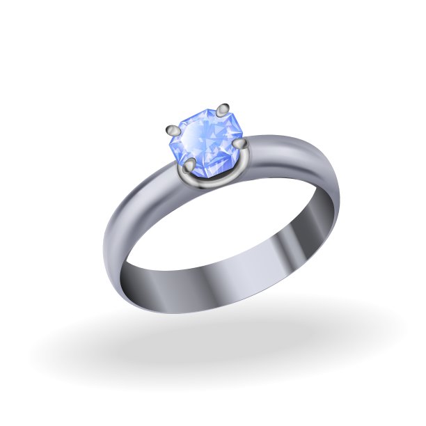 银戒指图片下载