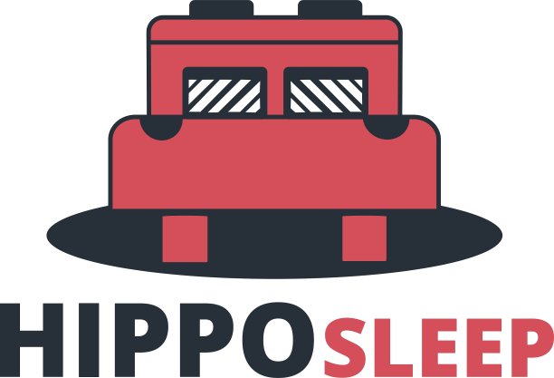 抽象标志模板河马睡觉图片下载