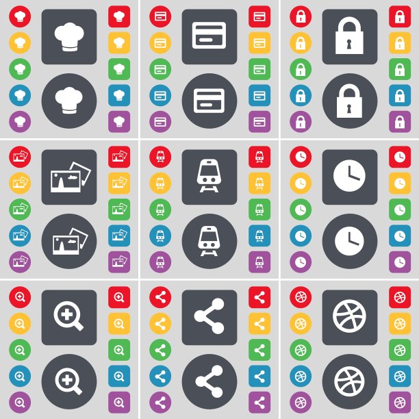 烹饪帽信用卡锁图片火车时钟图片下载