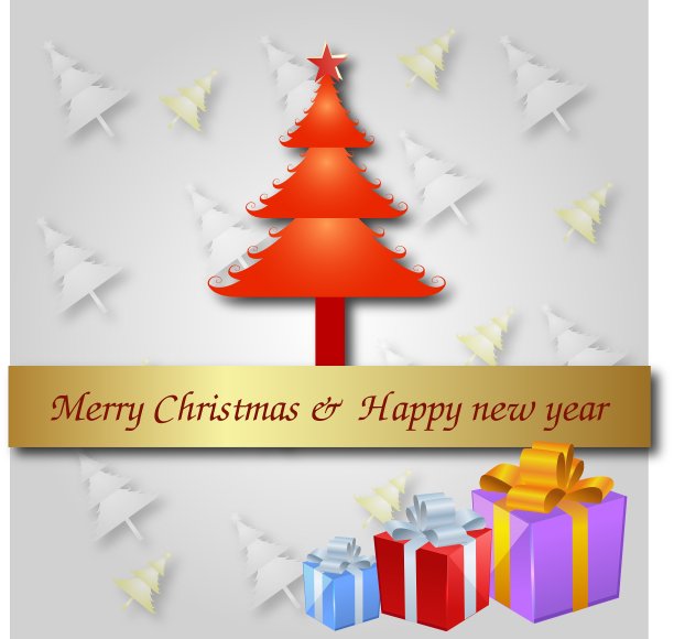 圣诞贺卡图片下载