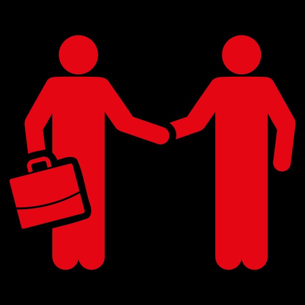 合同图标从商业双色集图片下载