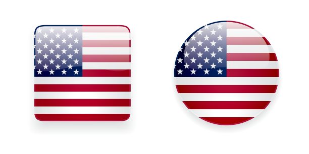美国国旗图标图片下载