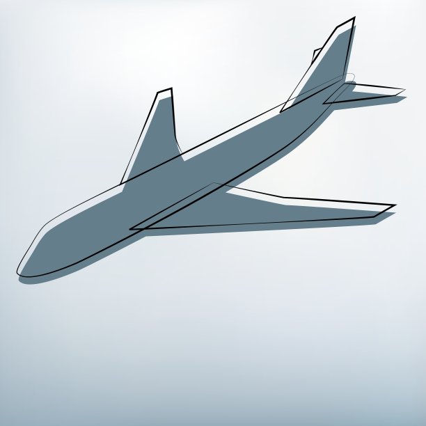 带飞机符号的背景图片下载