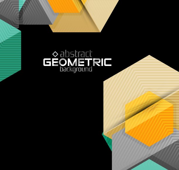 纹理纸几何形状上的黑色图片下载