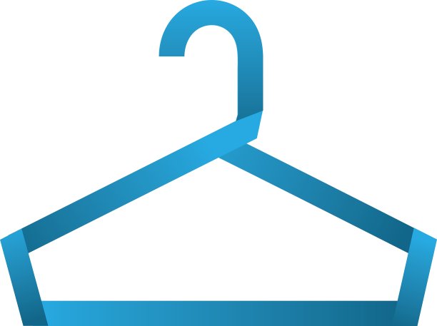挂钩图标衣架对象设计图形图片下载