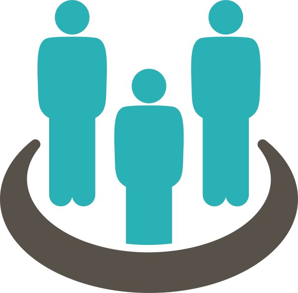 社交组图标从商业双色集图片下载