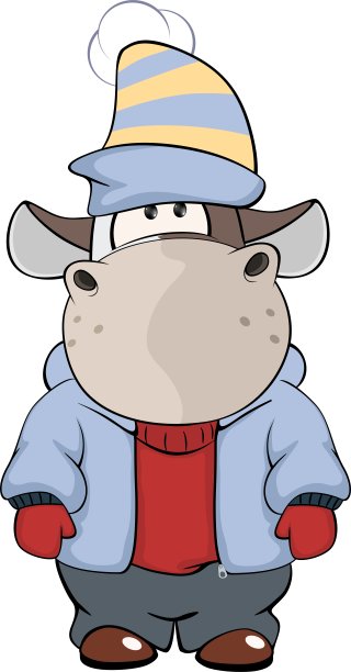 小母牛卡通图片下载