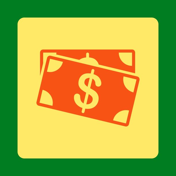 美元纸币图标图片下载