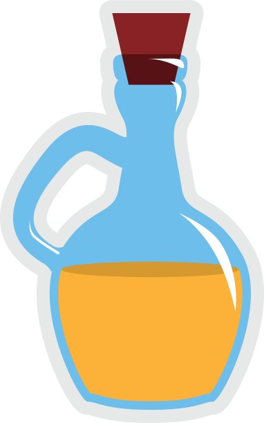 瓶油图标水疗中心设计图片下载