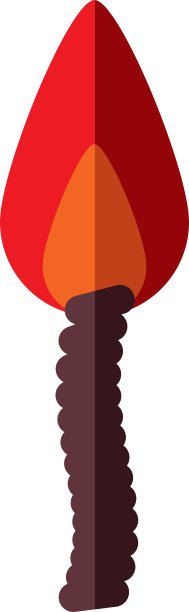 蜡烛图标灯光设计图形图片下载