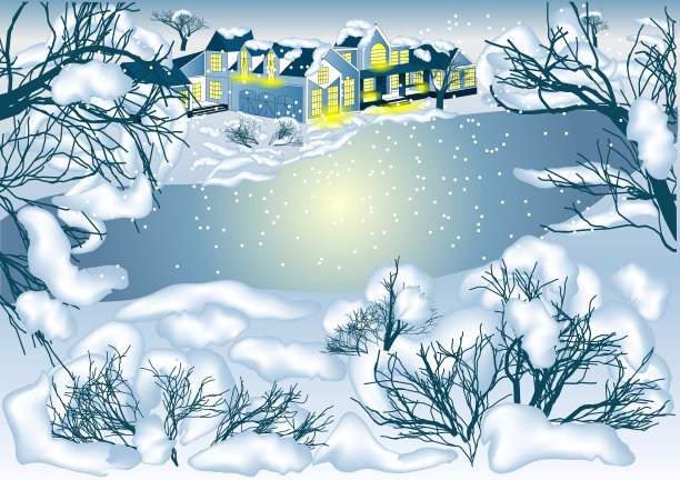 冬天的风景图片下载