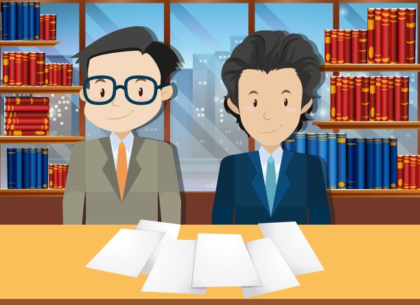 商人在办公室达成协议图片下载