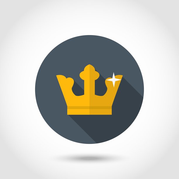 金皇冠图标图片下载