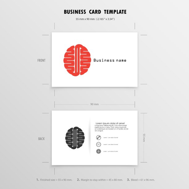 创意名片设计图片下载