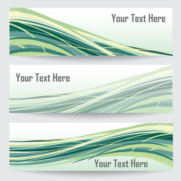 抽象设计的横幅图片下载