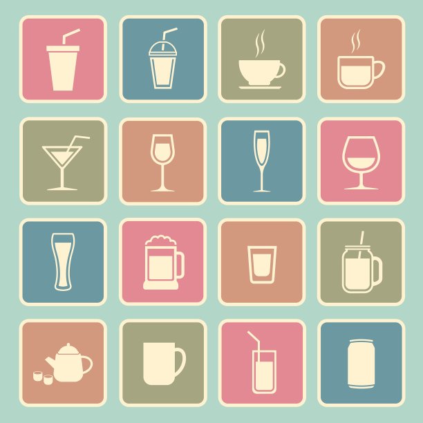 饮料图标图片下载