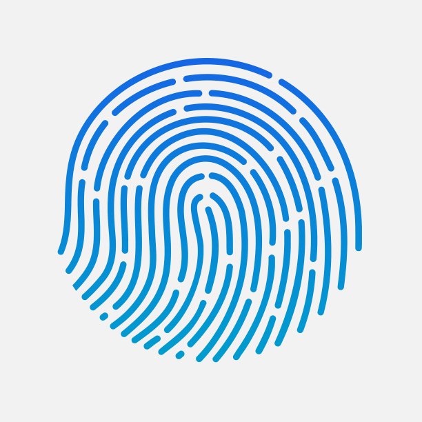 圆圈触摸指纹识别应用程序图片下载