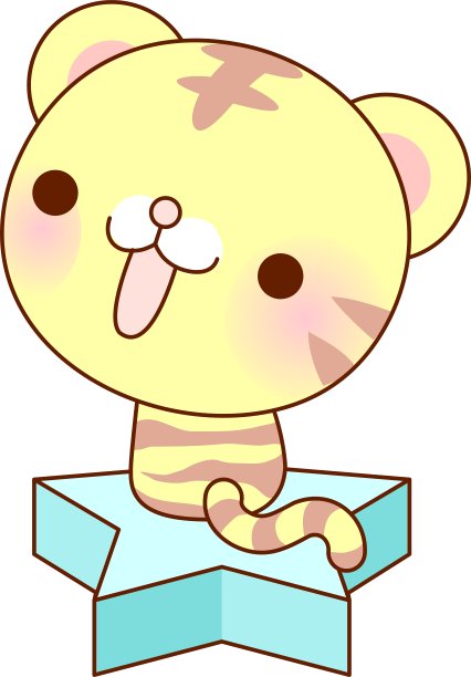 星星上的老虎图片下载