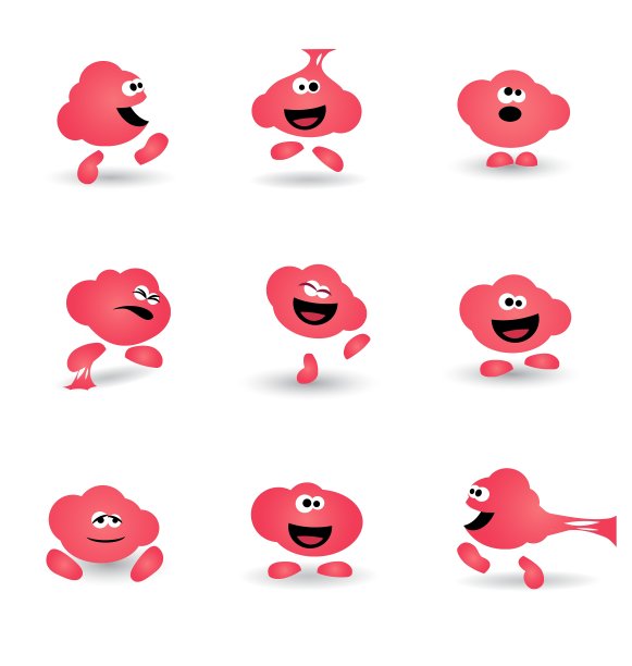 泡泡糖字符图片下载