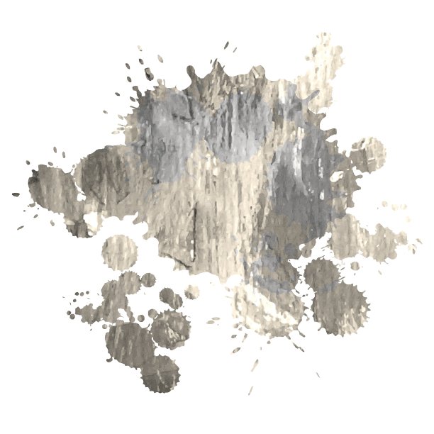 肮脏的水彩垃圾斑点设计图片下载