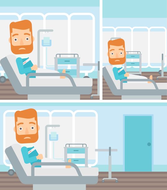 男子颈部受伤图片下载