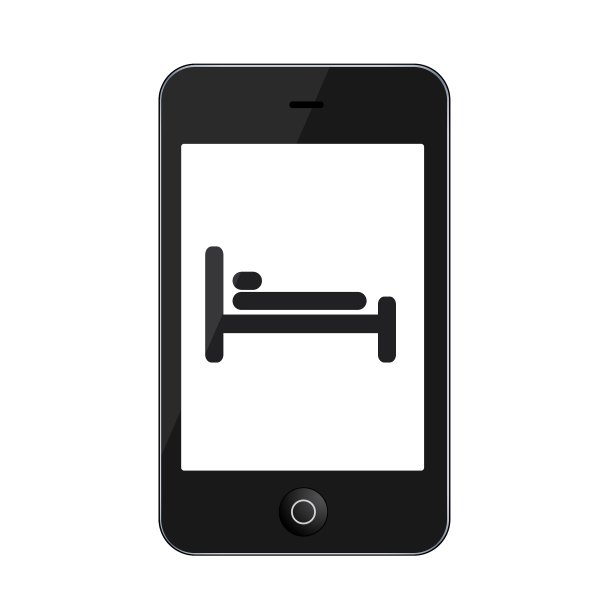 现代智能手机孤立在白色上图片下载