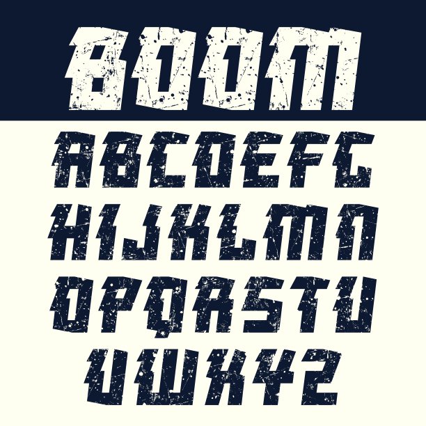 东方风格的标题用无衬线字体图片下载