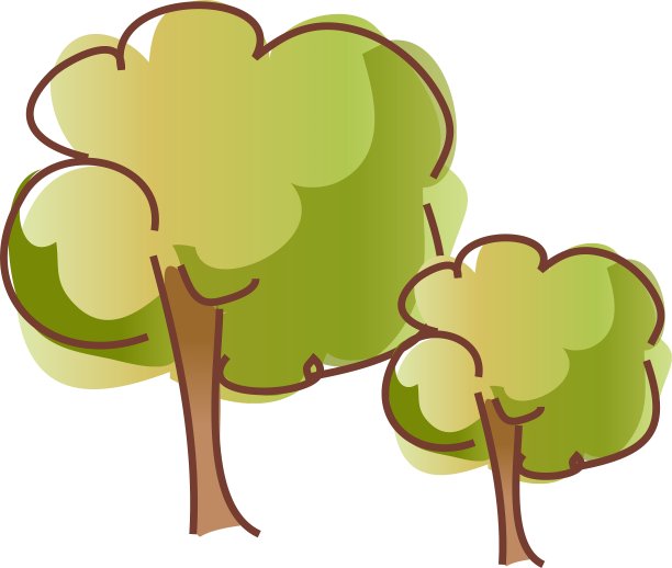 树木的景色图片下载