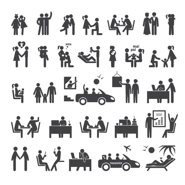 大量的图标图片下载