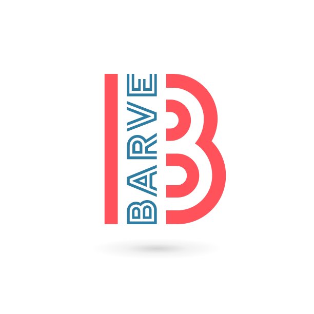 字母B Logo图标设计模板元素图片下载
