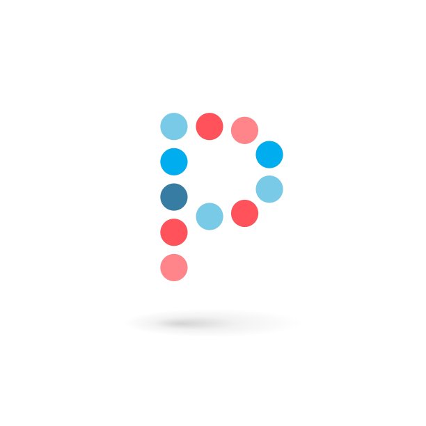 字母P标志图标设计模板元素图片下载