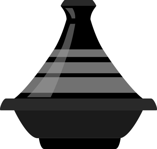 摩洛哥tajine孤立图片下载