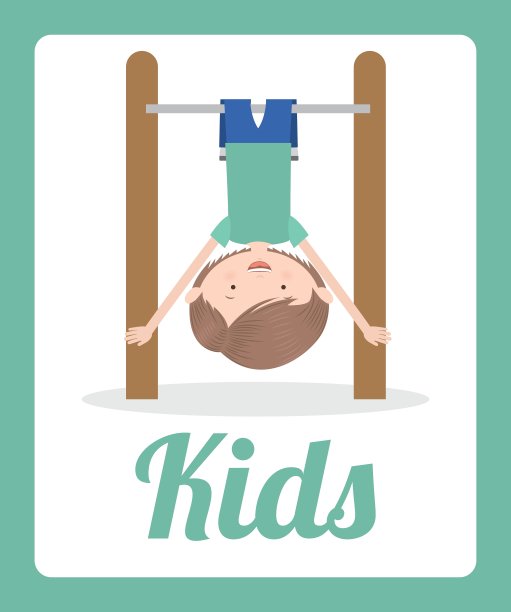 可爱的小女孩在玩得很开心图片下载