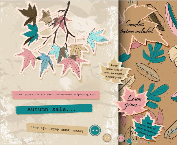 剪贴簿将于秋天开始图片下载