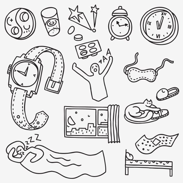 睡觉时间-涂鸦设置图片下载