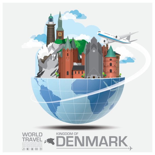 丹麦地标全球旅行和旅程图片下载