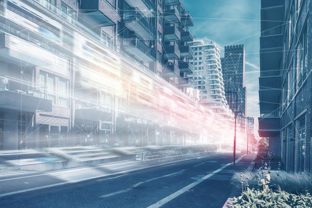 现代生活，物联网，通信网络概念。智能城市。5G、人工智能、计算机网络、物联网、移动数据、业务领域、云、在线、连接人、图片下载