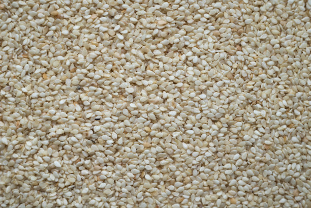 白芝麻，有机背景。图片下载