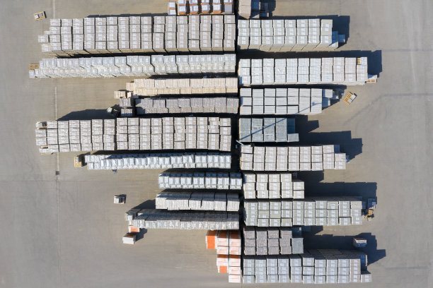 建筑材料鸟瞰图图片下载