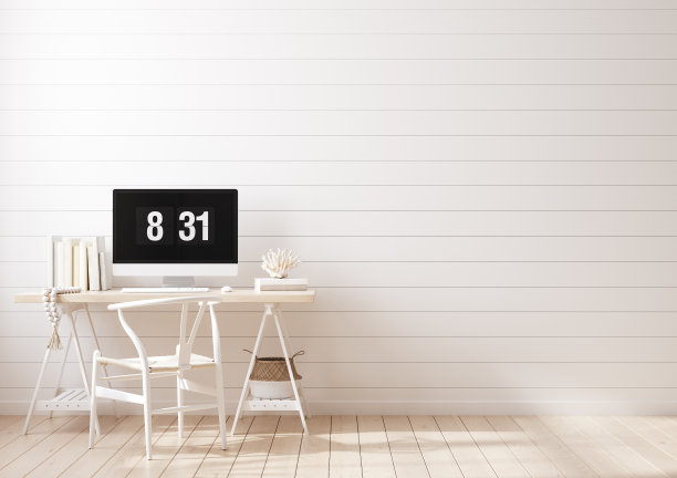 家庭办公室，在家工作图片下载