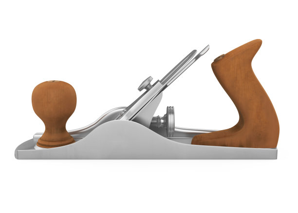 手刨床孤立图片下载