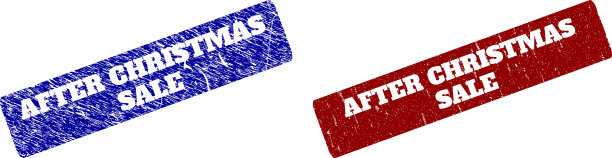 圣诞节大减价后，红蓝相间图片下载