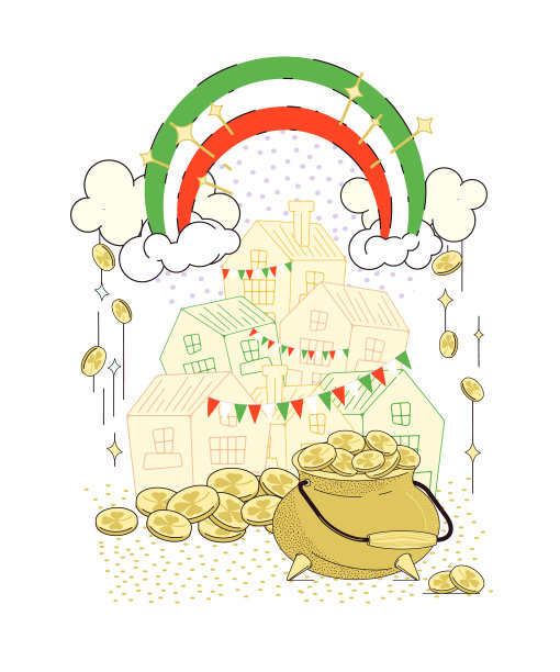 爱尔兰节日圣帕特里克节海报图片下载